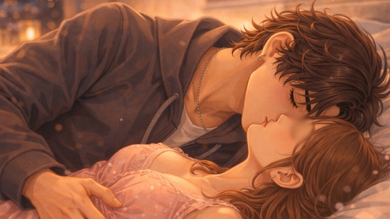 【女性向けASMR】寝てる彼女にキスしてたら我慢できなくなってそのままえっち