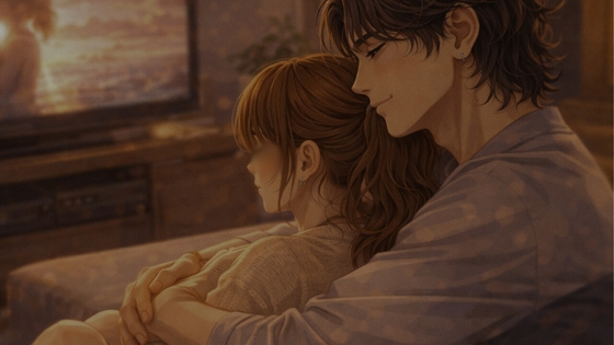 切り抜き【ヤンデレ&甘い束縛】理性をなくす密着ASMR生中出しえっち|耳舐めと濃厚リップ音でとろける夜