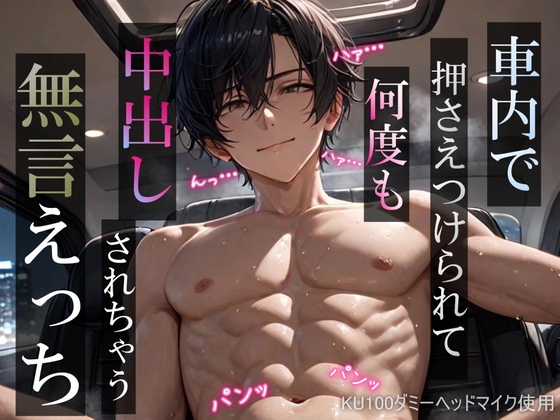 【車内レイプ】車内で押さえつけられて何度も中出しされちゃう無言えっち【吐息・耳舐め・リップ音】《KU100ダミーヘッドマイク収録》