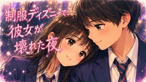 制服ディズニーで、彼女が壊れた夜