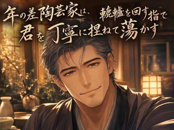 年の差陶芸家は、轆轤を回す指で君を丁寧に捏ねて蕩かす♡〜大人の余裕で丁寧に焼き上げる夜〜【年の差/溺愛/バイノーラル】