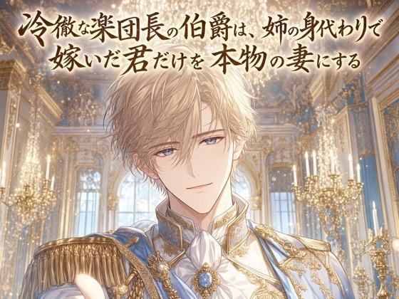 冷徹な楽団長の伯爵は、姉の身代わりで嫁いだ君だけを本物の妻にする♡〜旋律より君に心を乱す独占の寵愛〜【身分差/溺愛/バイノーラル】